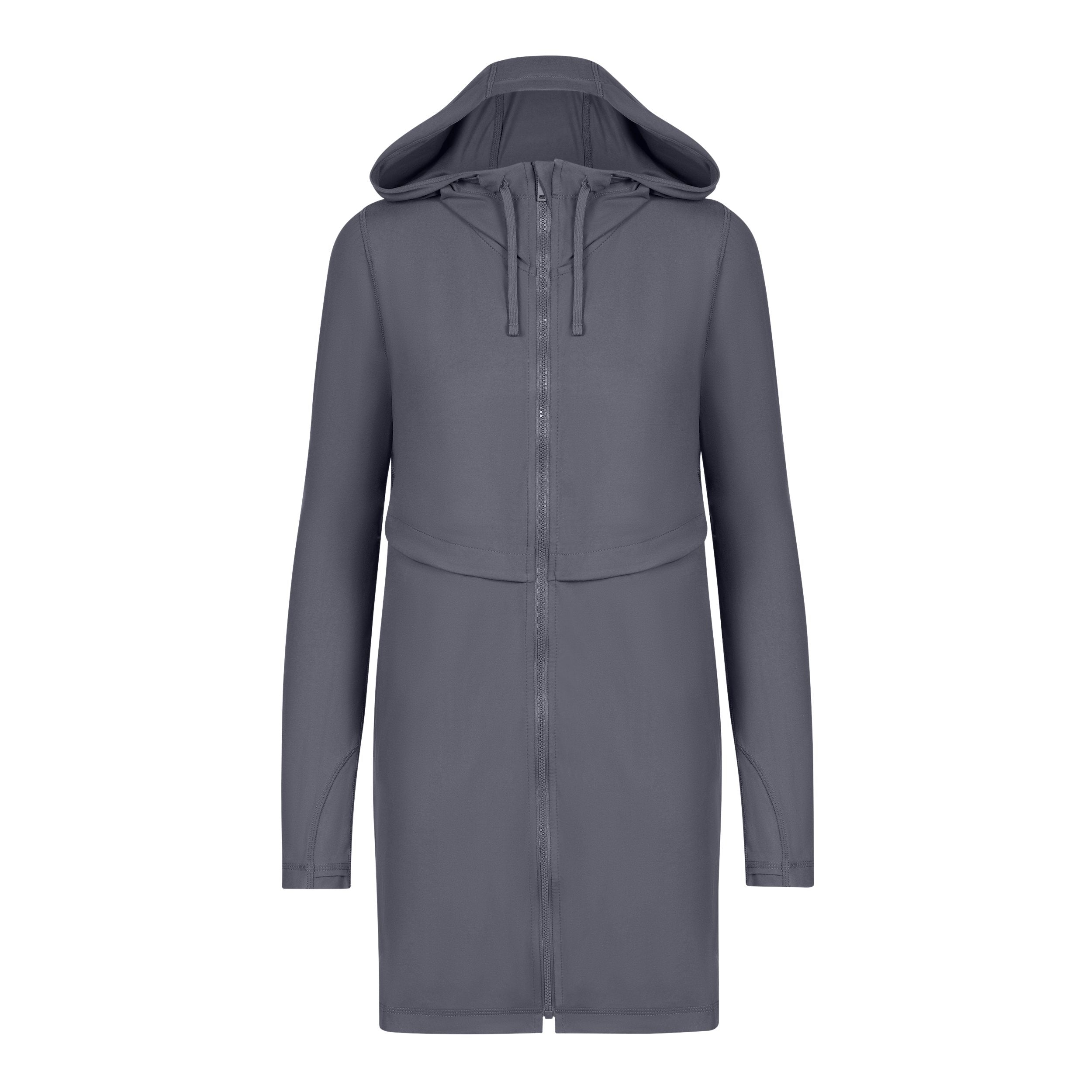 EBW FIT Hooded Zip Tunic Jacket