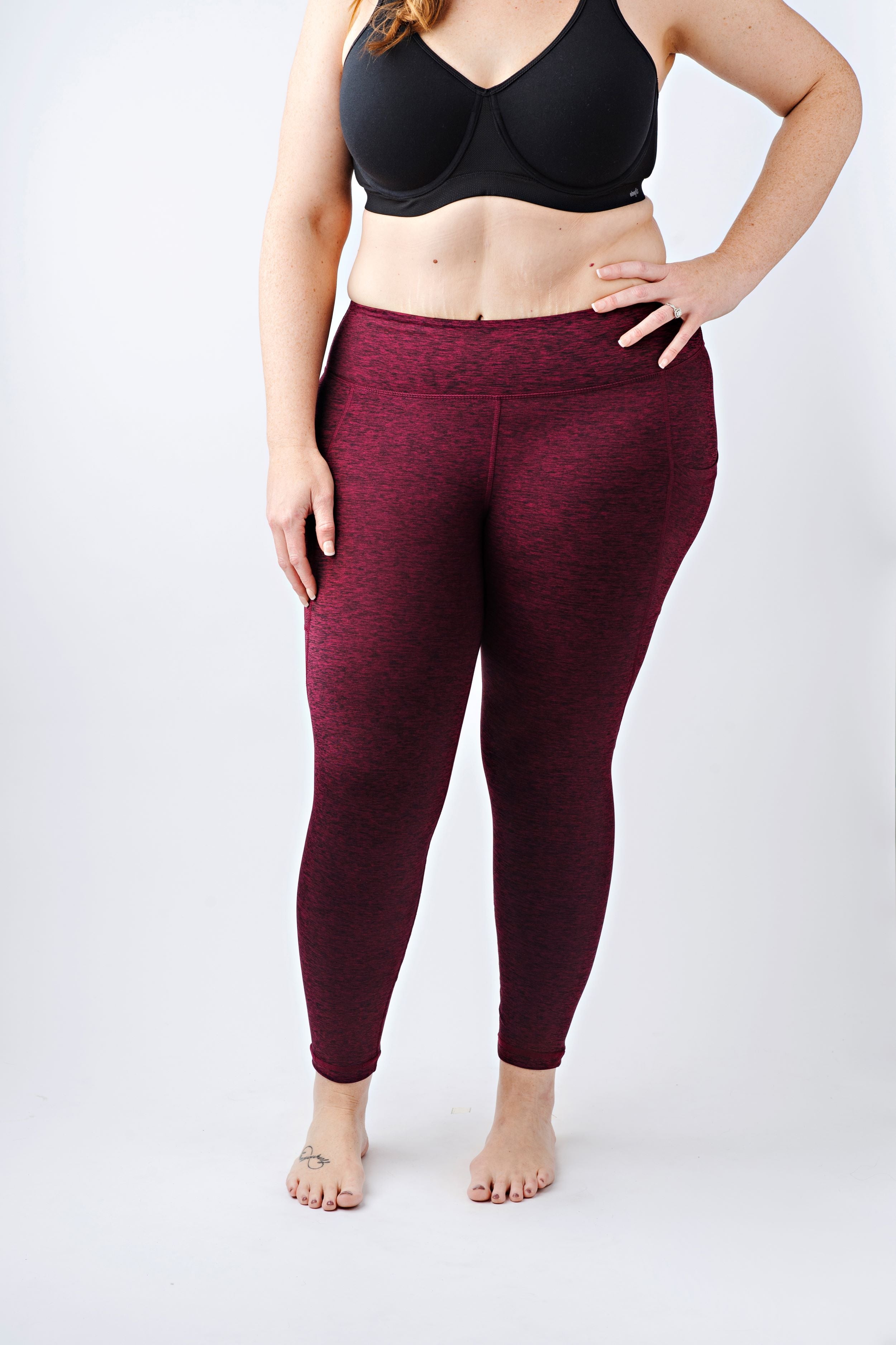 EBW FIT Mid-Rise Heather Leggings